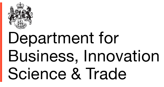 Department for Business, Innovation, Science & Trade Logo