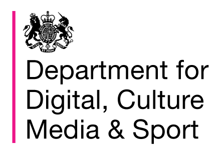 Department for Digital, Culture, Media & Sport logo