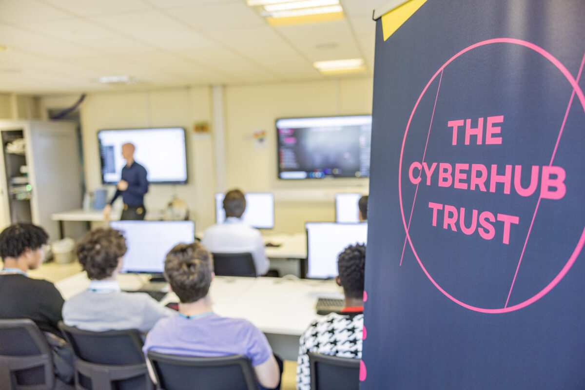 A photograph of showing the new Security Operations Centre at Birmingham Metropolitan College